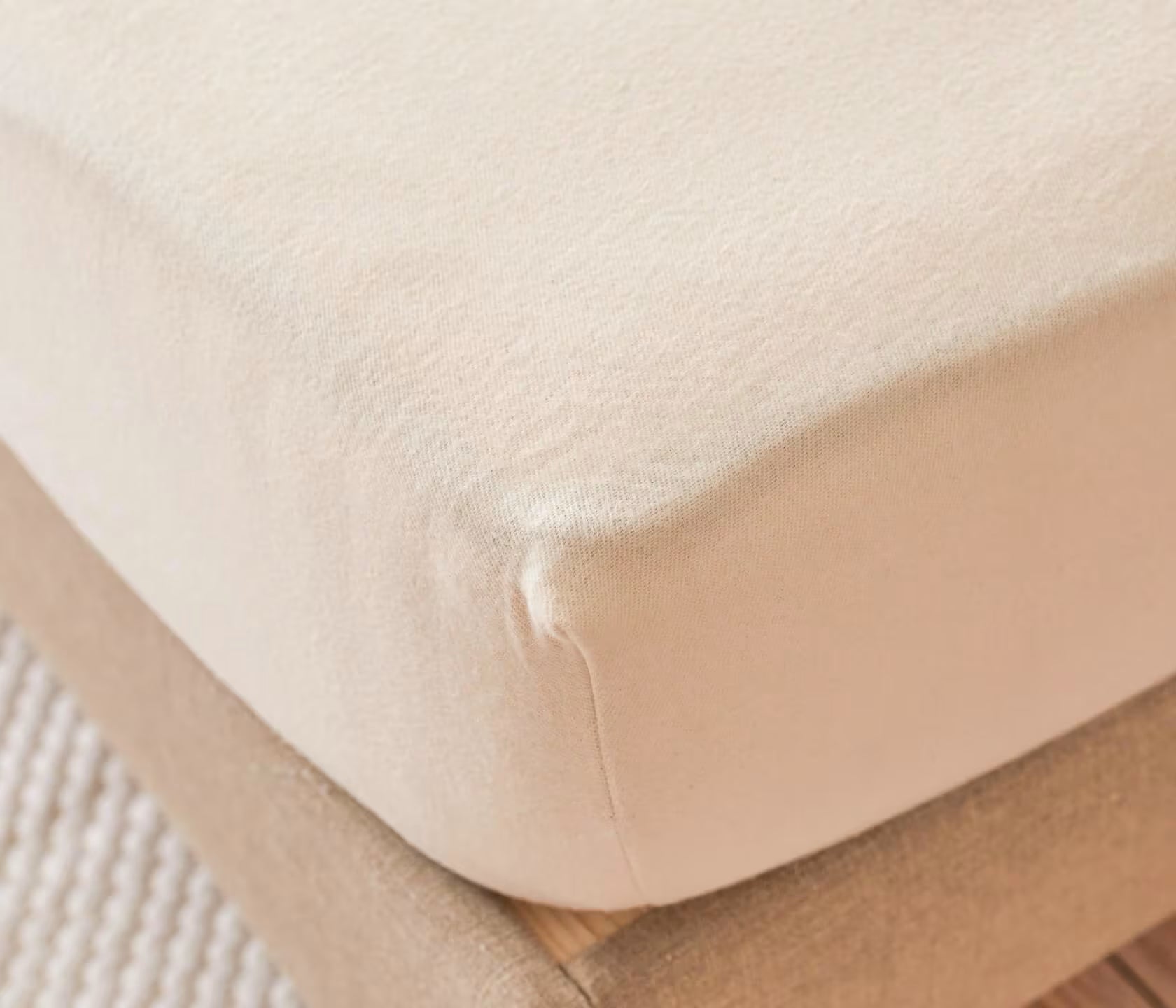 Protège-matelas en coton biologique - bonnet 40 cm