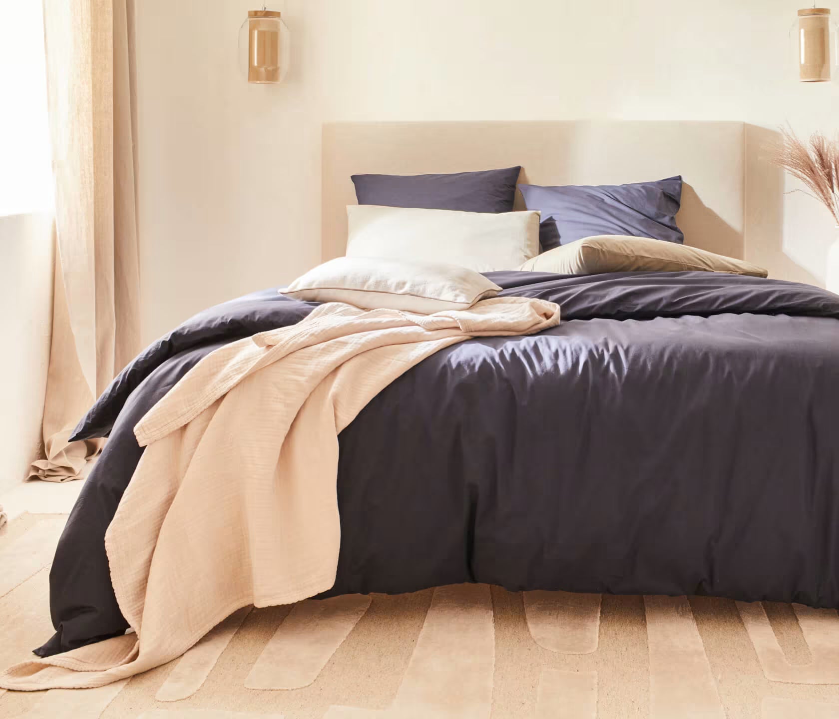 Drap housse en coton bio