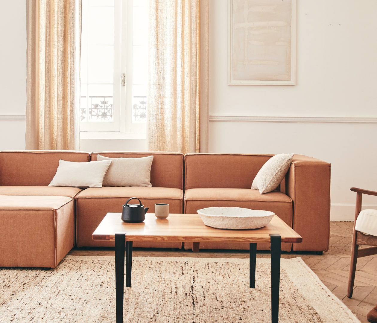 Table basse en bois massif ÉOS- Kipli x TIPTOE