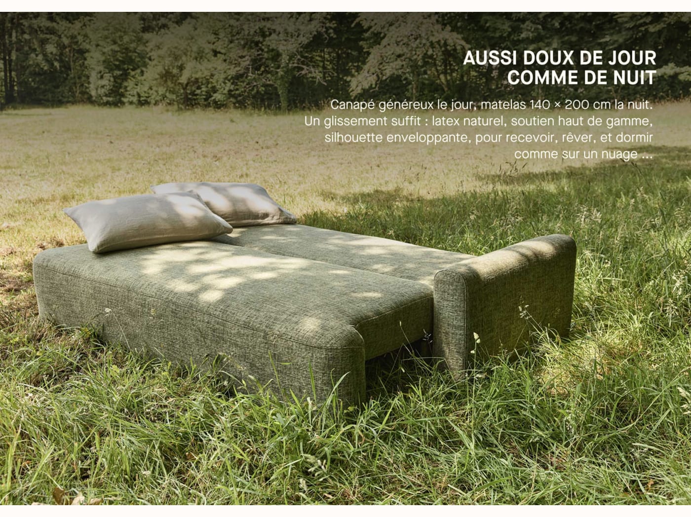 Canapé convertible CLOUD