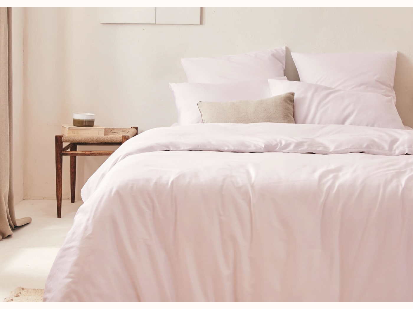 Taie d'oreiller en coton bio