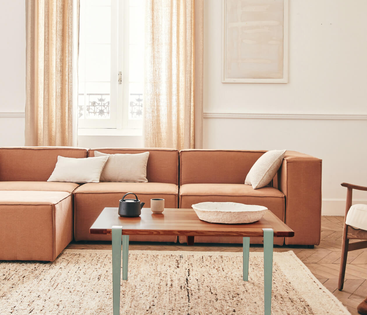 Table basse en bois massif ÉOS- Kipli x TIPTOE