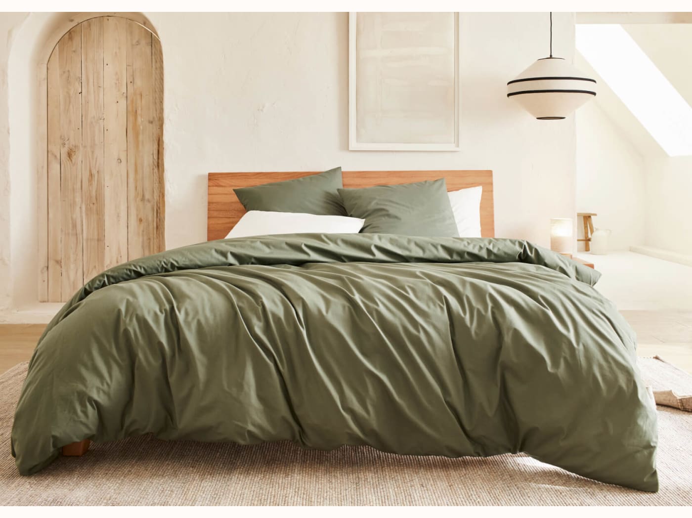 Taie d'oreiller en coton bio