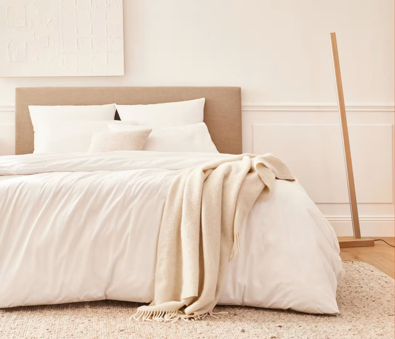 Lampadaire Led en bois NYNE