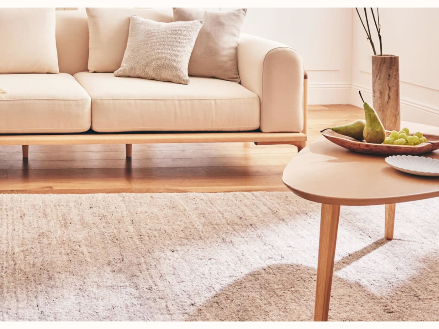 Tapis en laine BONJOUR