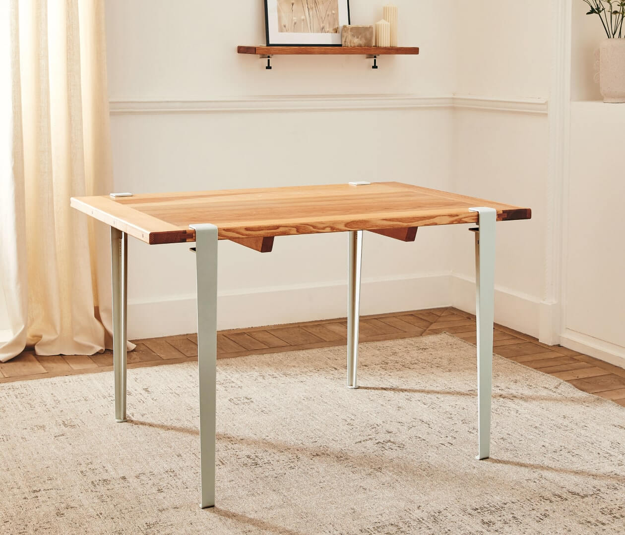 Table à manger en bois massif ÉOS - Kipli x TIPTOE