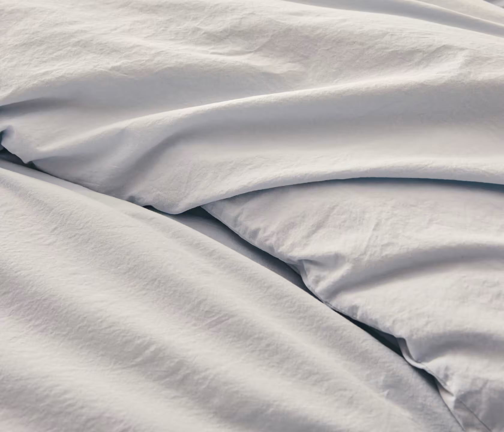 Drap housse en coton lavé