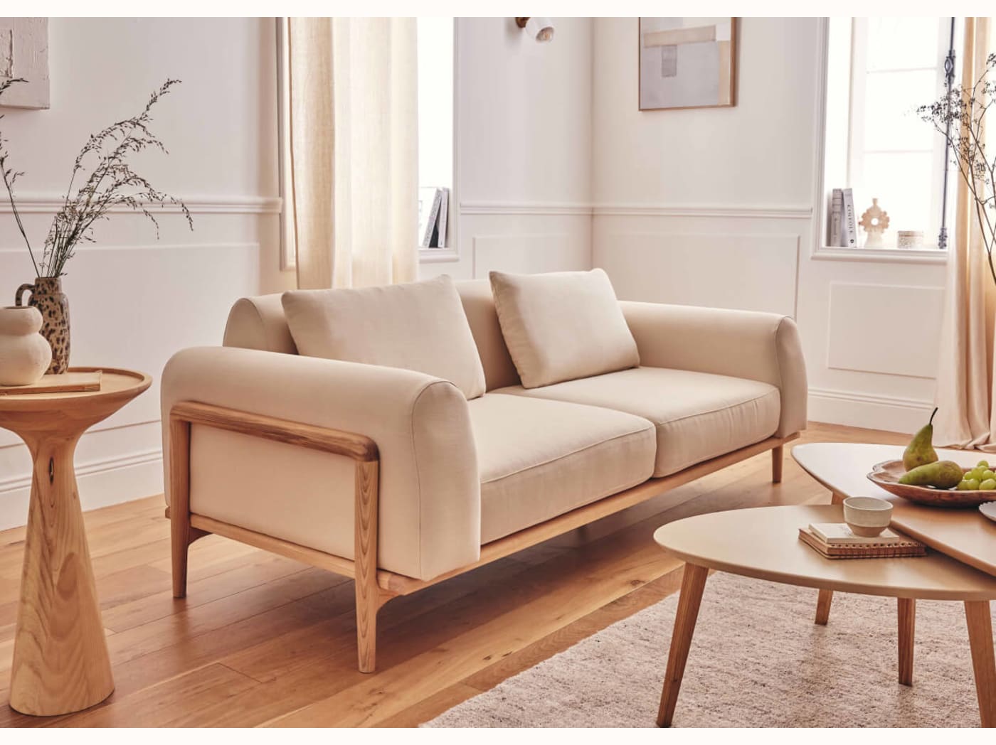 Canapé bois massif ARCO