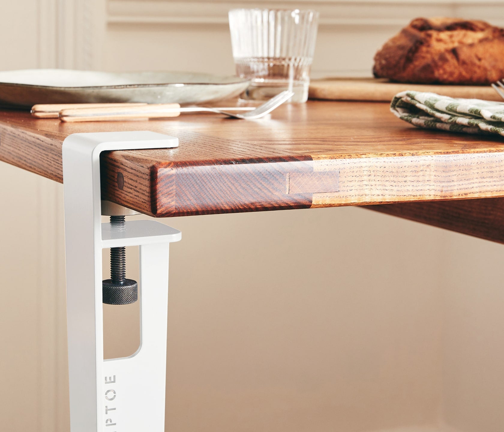 Table haute en bois massif ÉOS - Kipli x TIPTOE