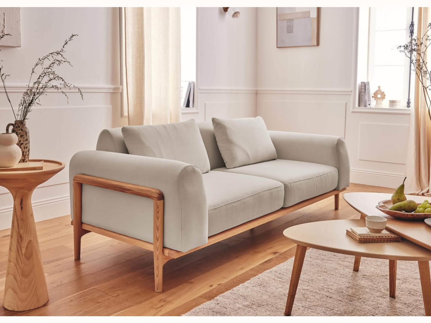 Canapé bois massif ARCO