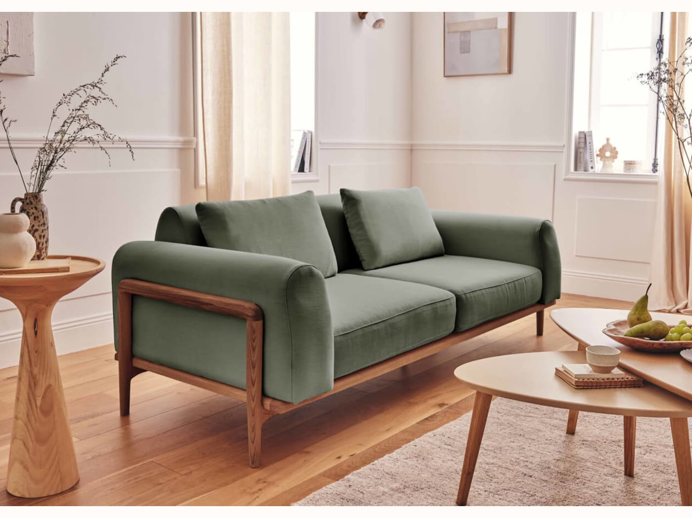 Canapé bois massif ARCO