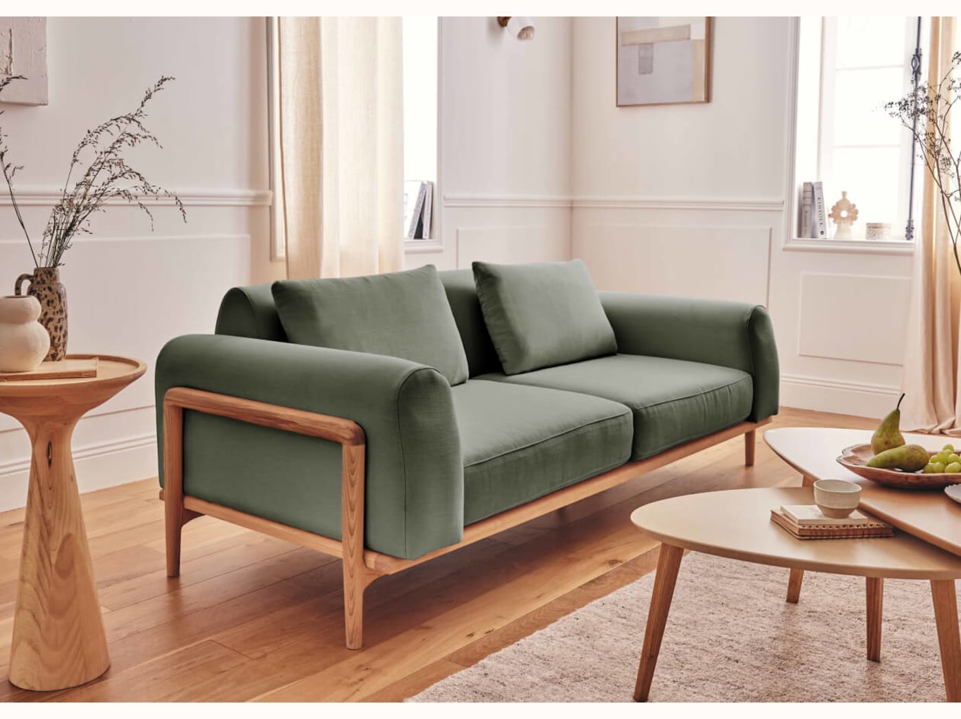 Canapé bois massif ARCO