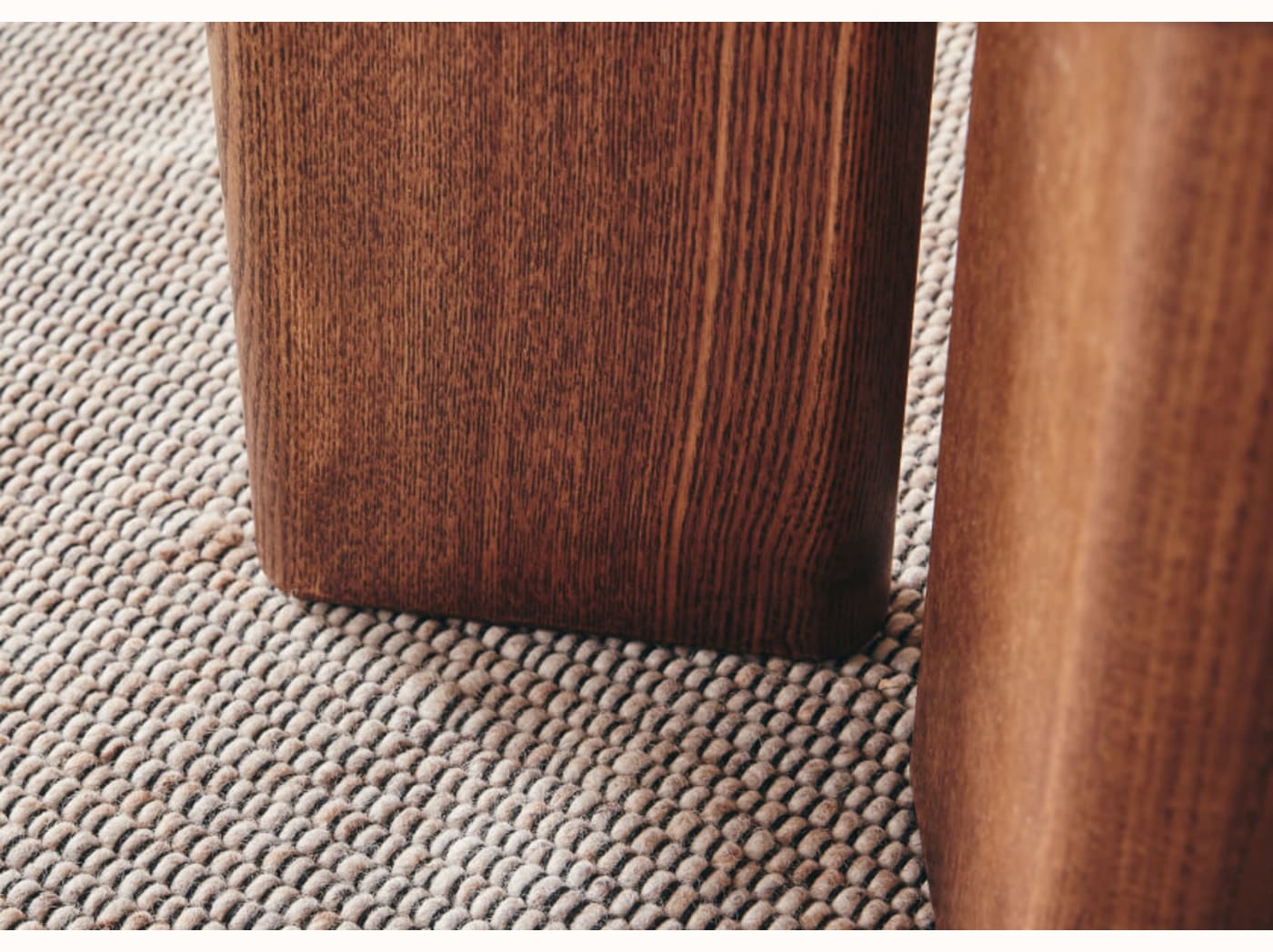 Table basse ovale en bois massif BAOBAB - 120 cm