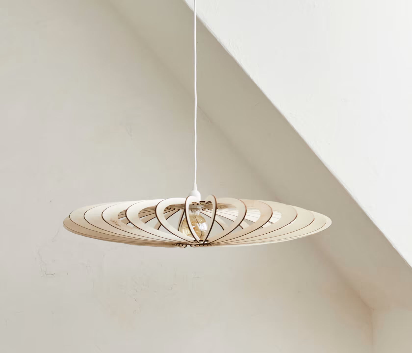 Suspension en bois NEO - Atelier Loupiote x Kipli