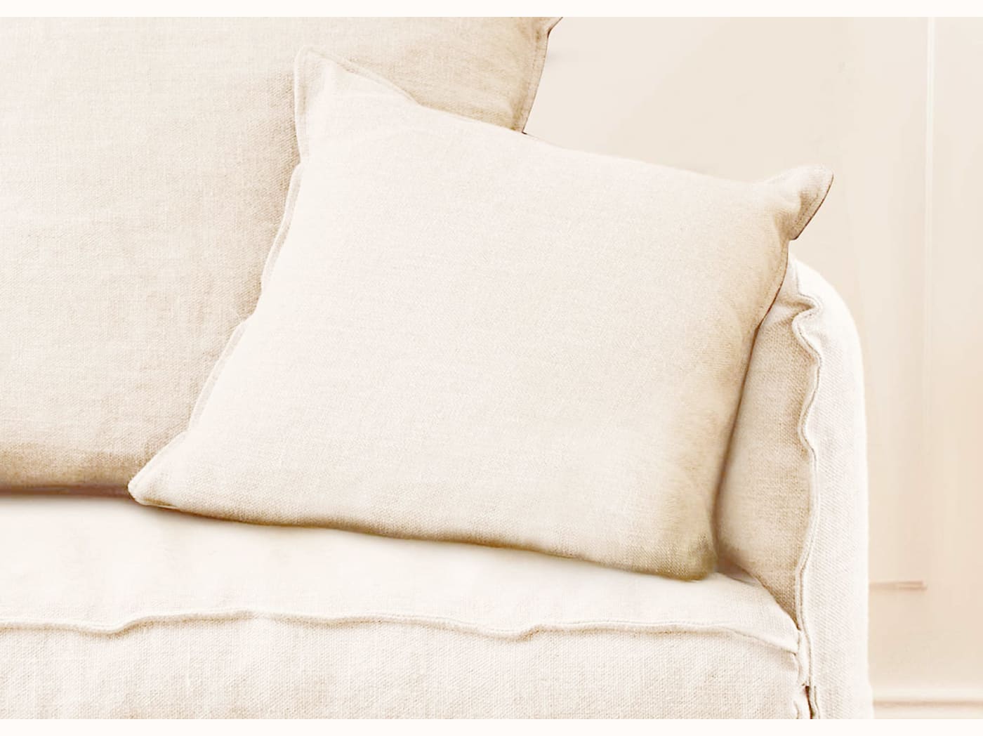 Fauteuil en lin OLIA