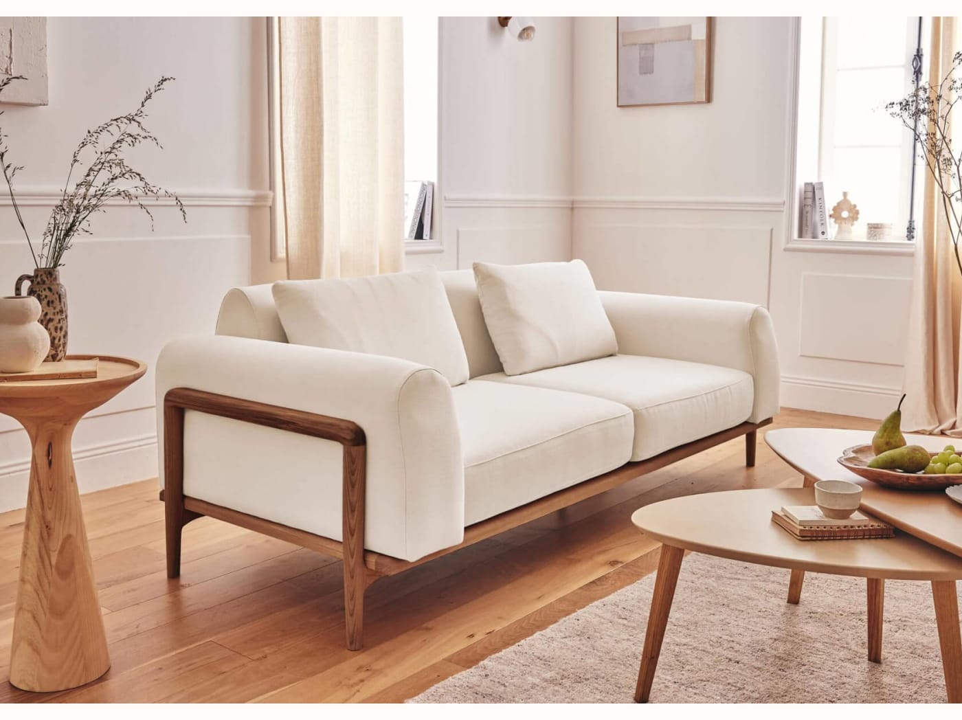 Canapé bois massif ARCO