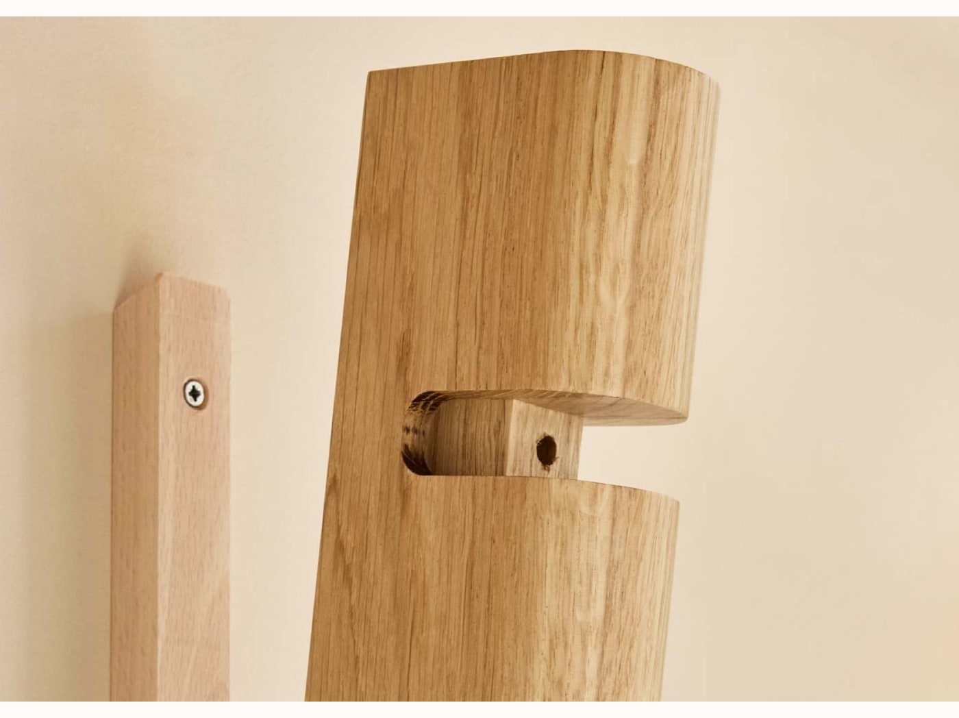 Étagère murale en bois massif BAOBAB