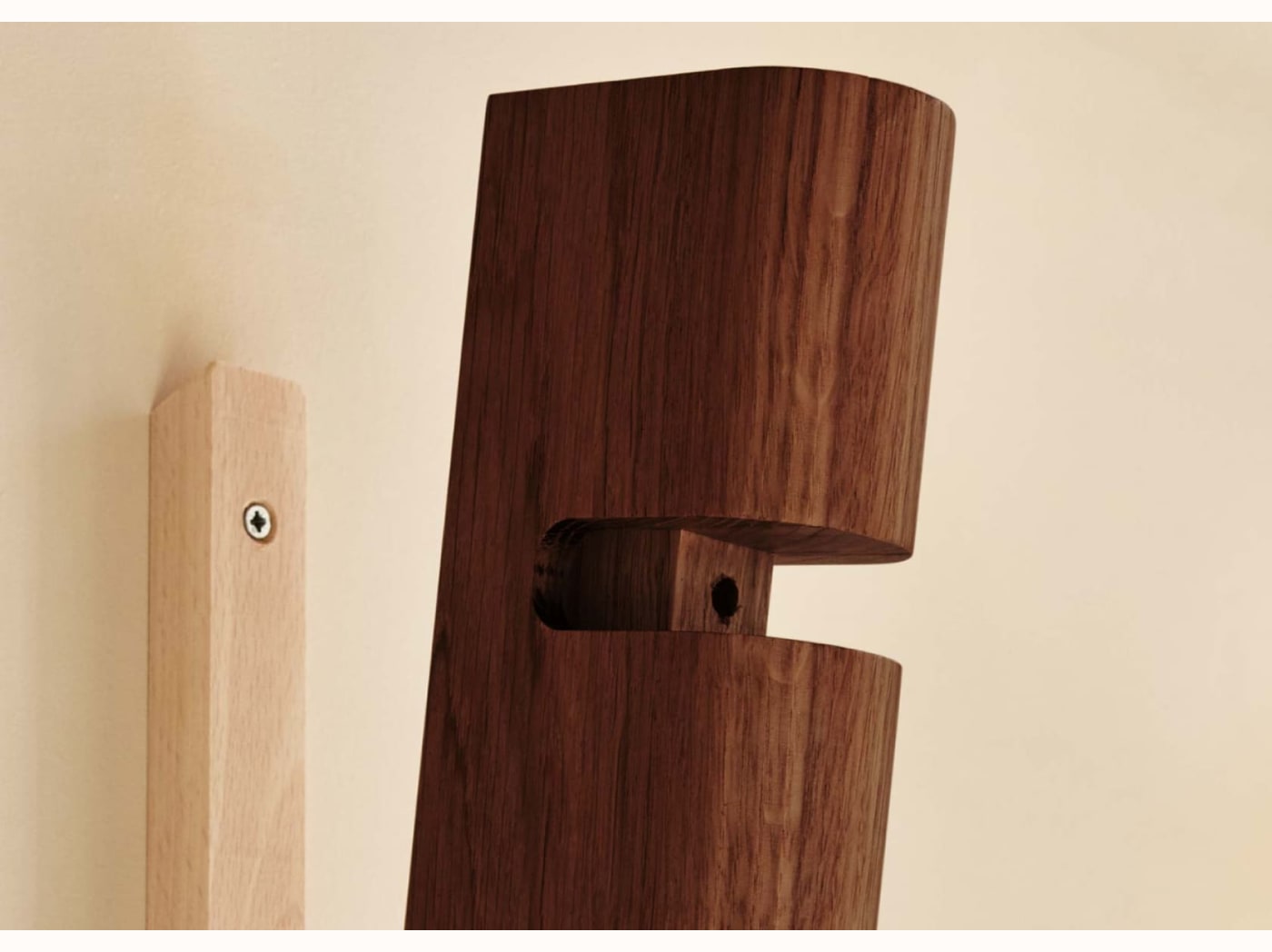 Étagère murale en bois massif BAOBAB