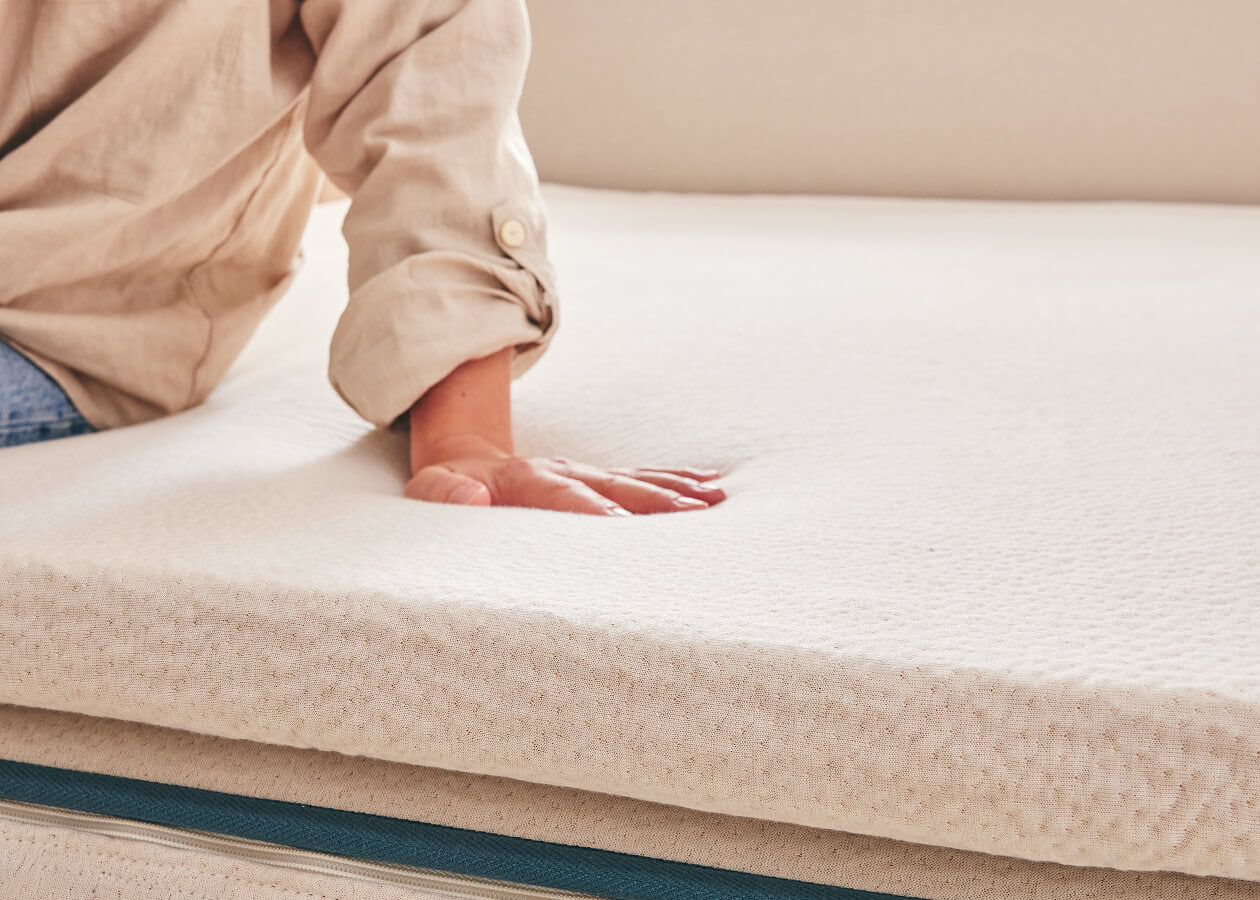 Surmatelas en latex naturel
