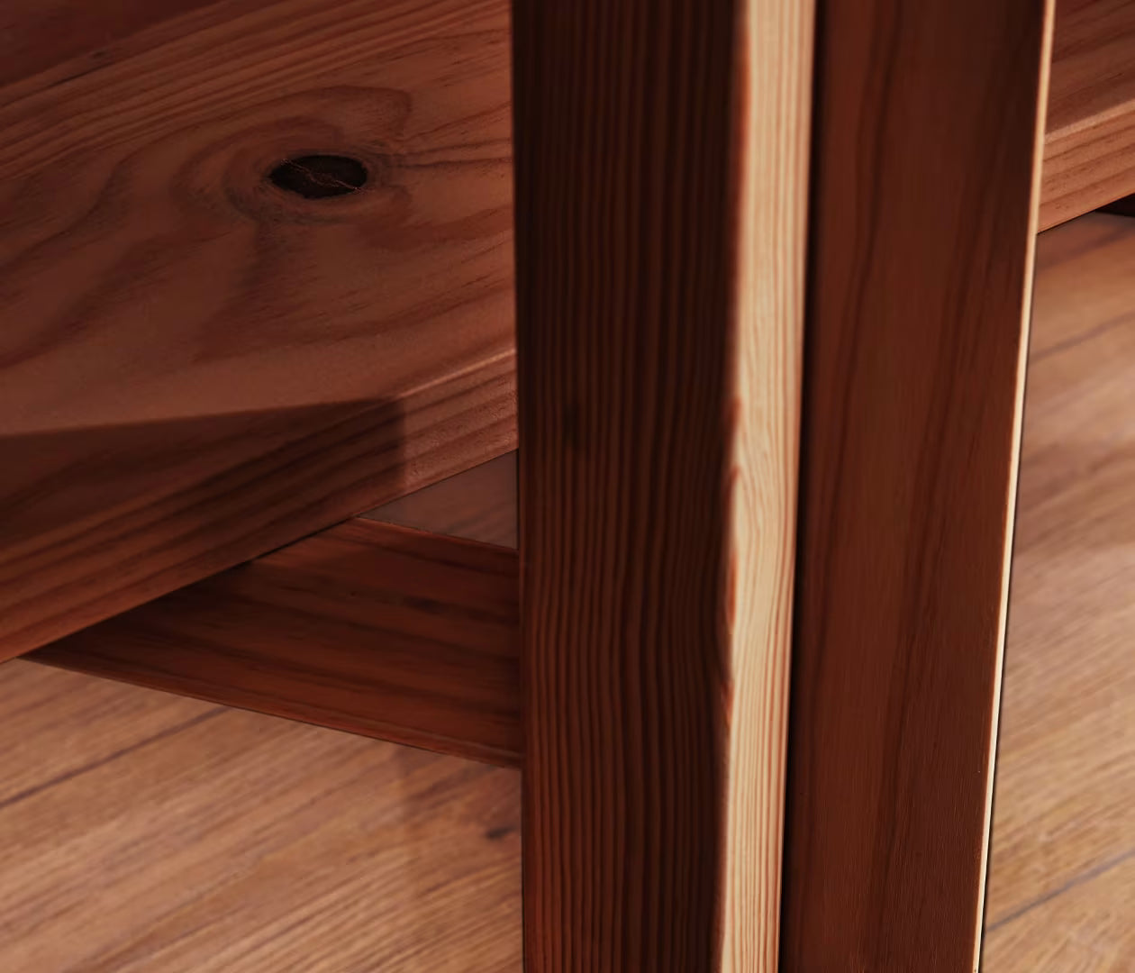 Étagère bibliothèque en bois massif ORI