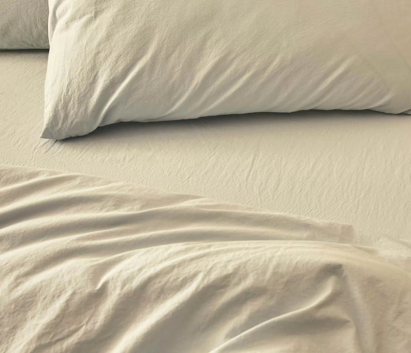 Parure de lit en coton lavé