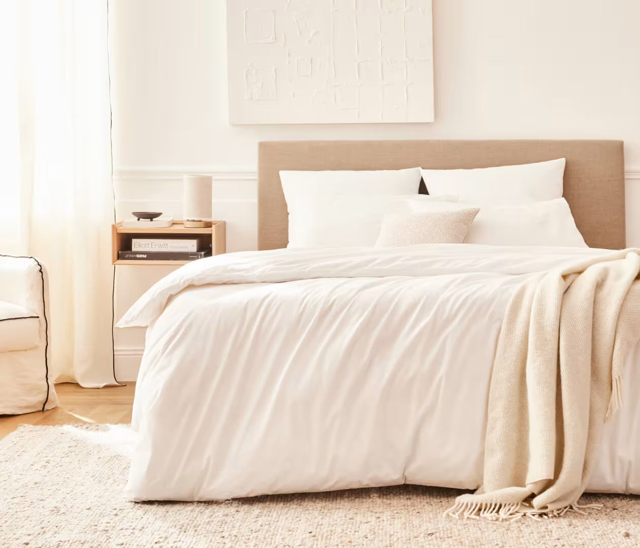 Lampe à poser en lin ISEE