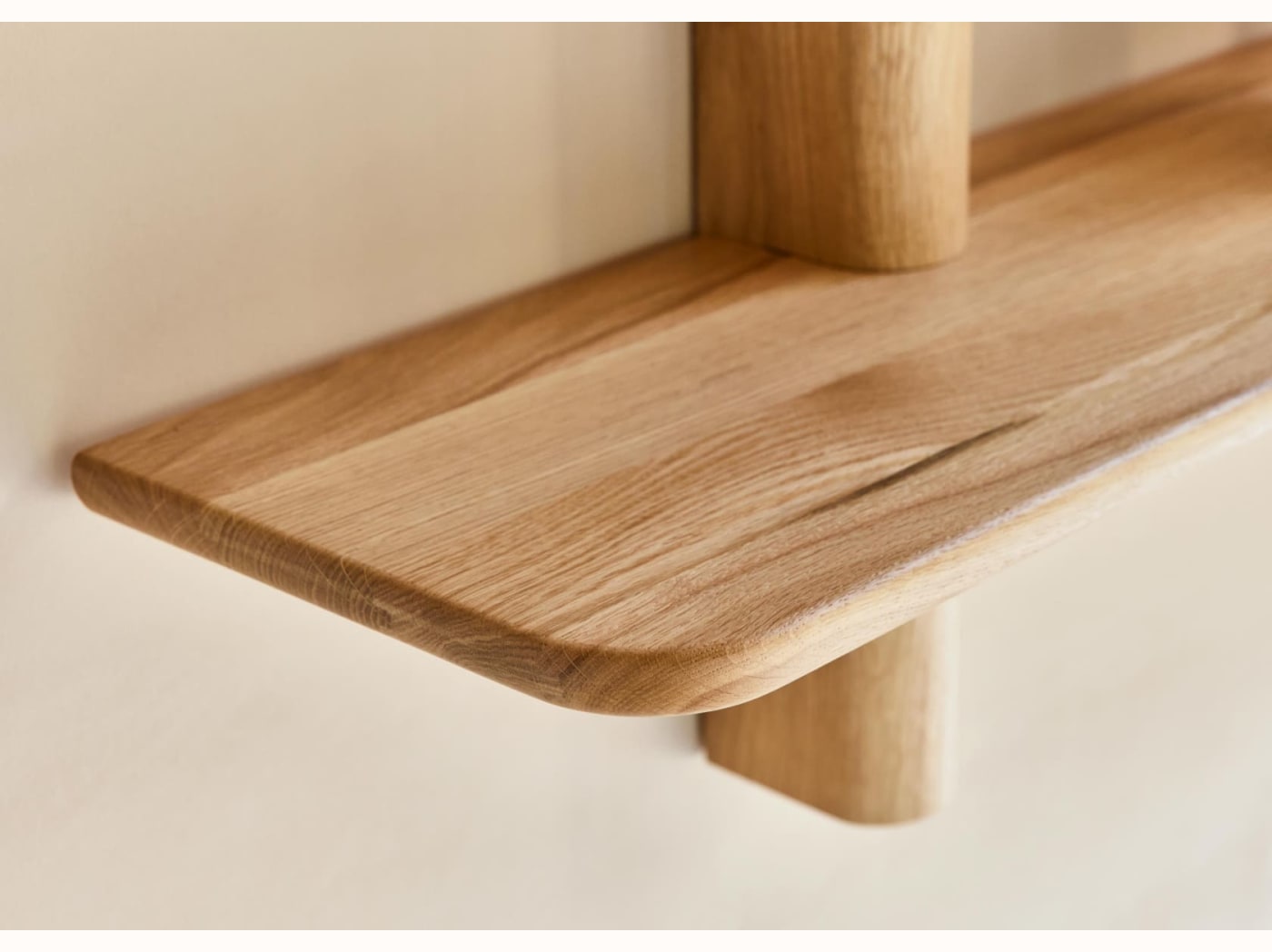 Étagère murale en bois massif BAOBAB - 4 tablettes