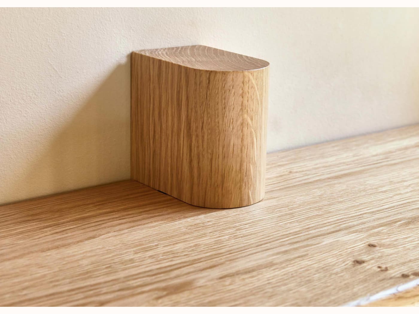 Étagère murale en bois massif BAOBAB - 2 tablettes