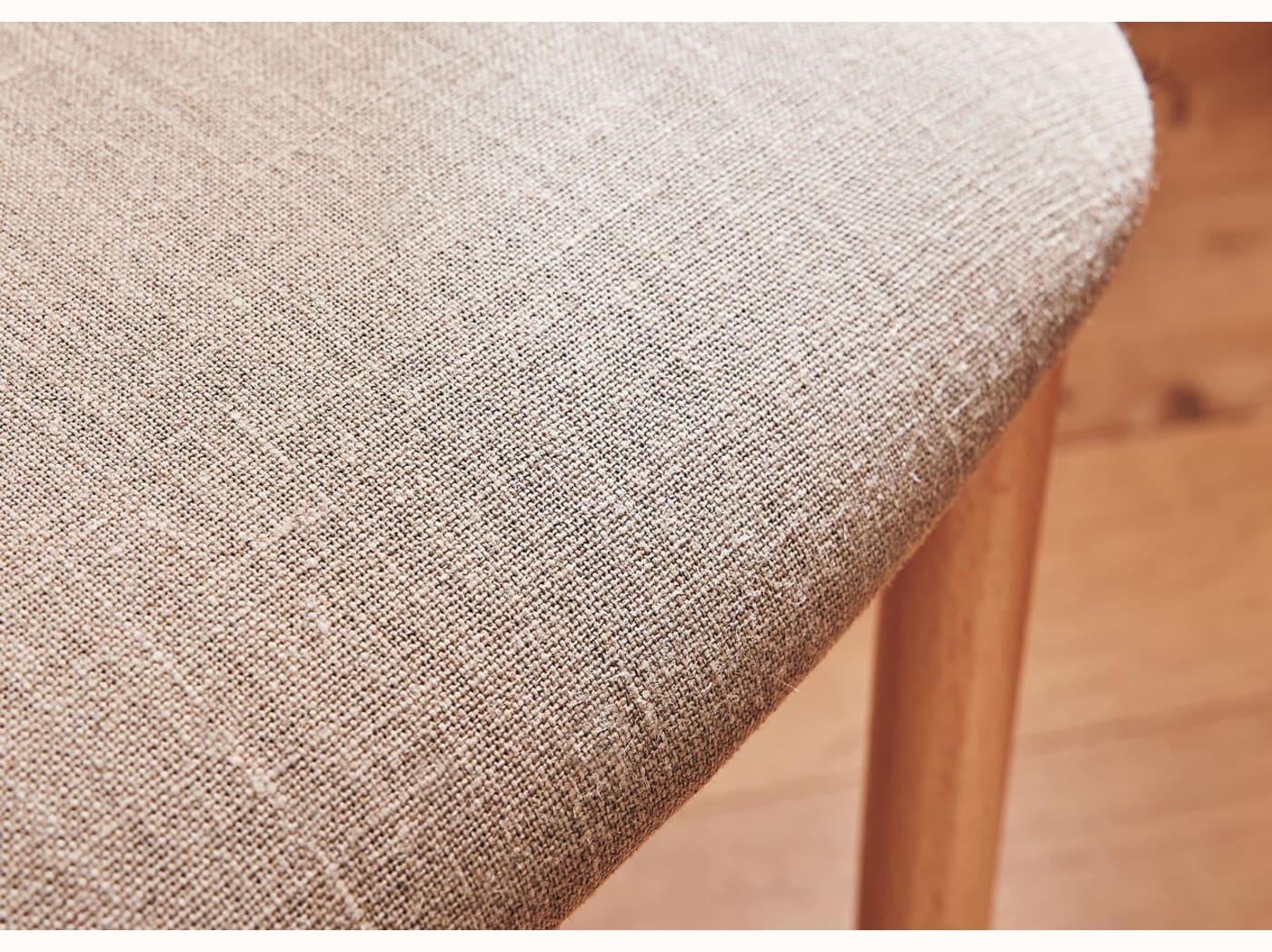 Chaise en bois massif TULIPE (lot de 2)