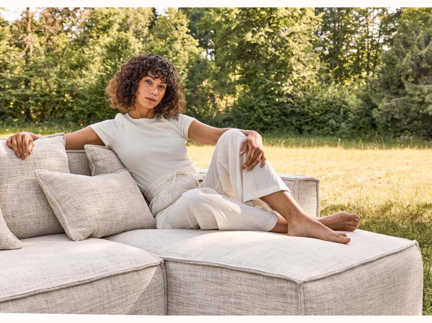 Canapé convertible d'angle FOLIA