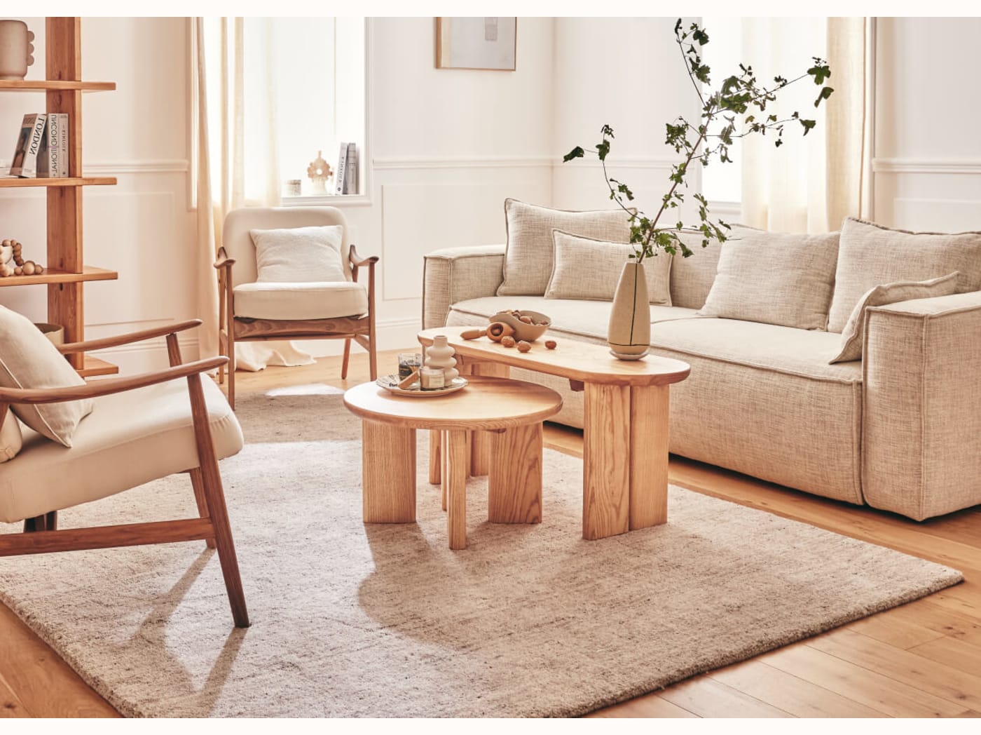 Tapis en laine BONJOUR