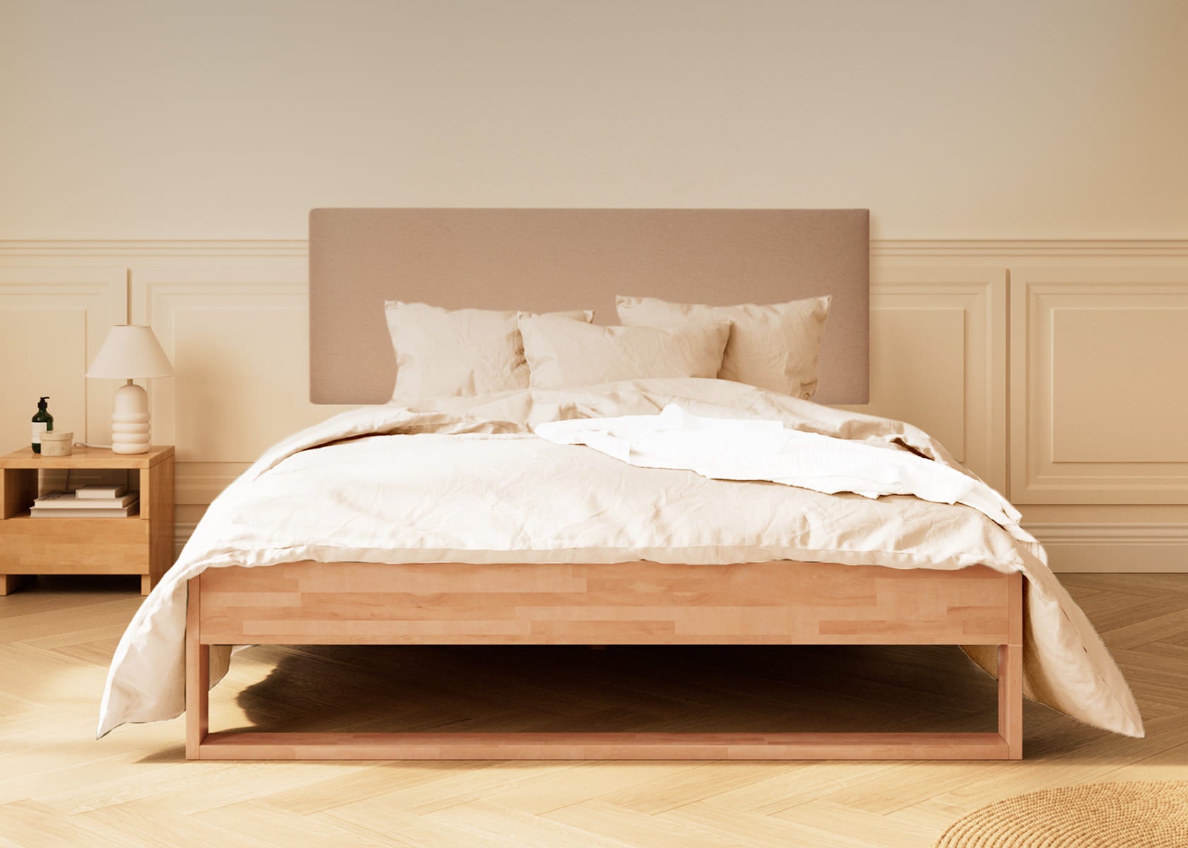 Letto in legno massiccio AVA