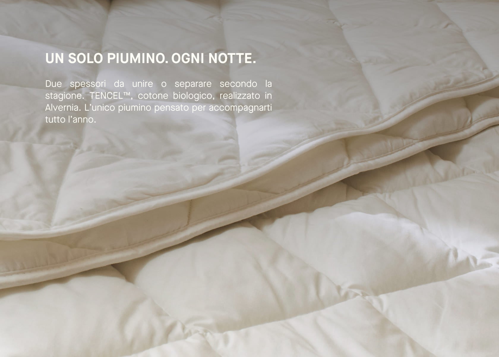 Piumino 4 stagioni