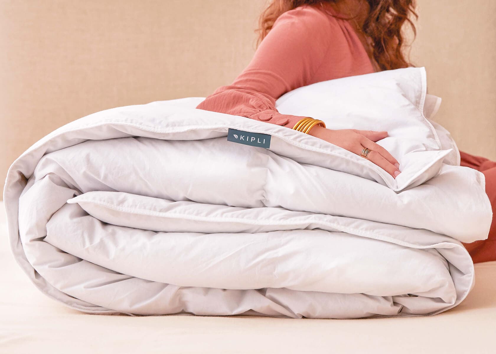 Couette en duvet et plumes