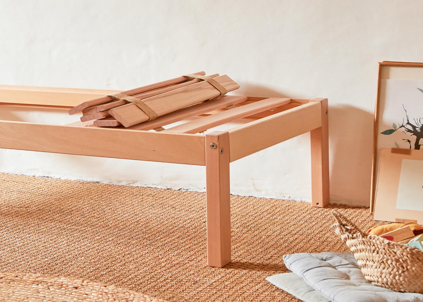 Lit cabane évolutif en bois massif JAVA