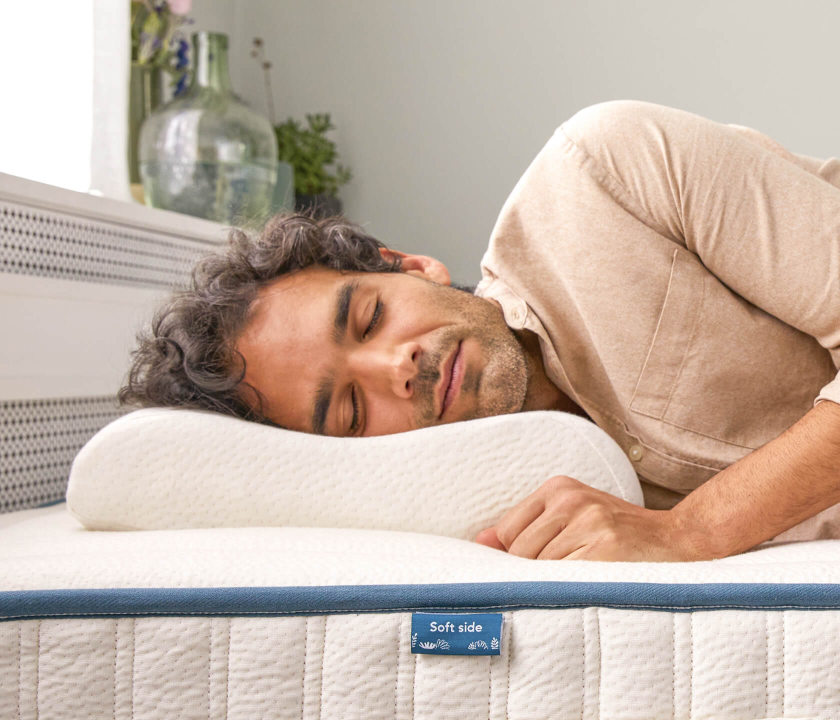 Oreiller ergonomique en latex naturel